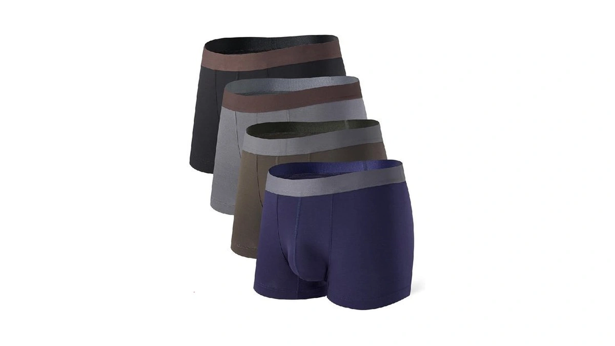 David Archy Mens Trunks Underwear Soft Breathable Rayon Made From