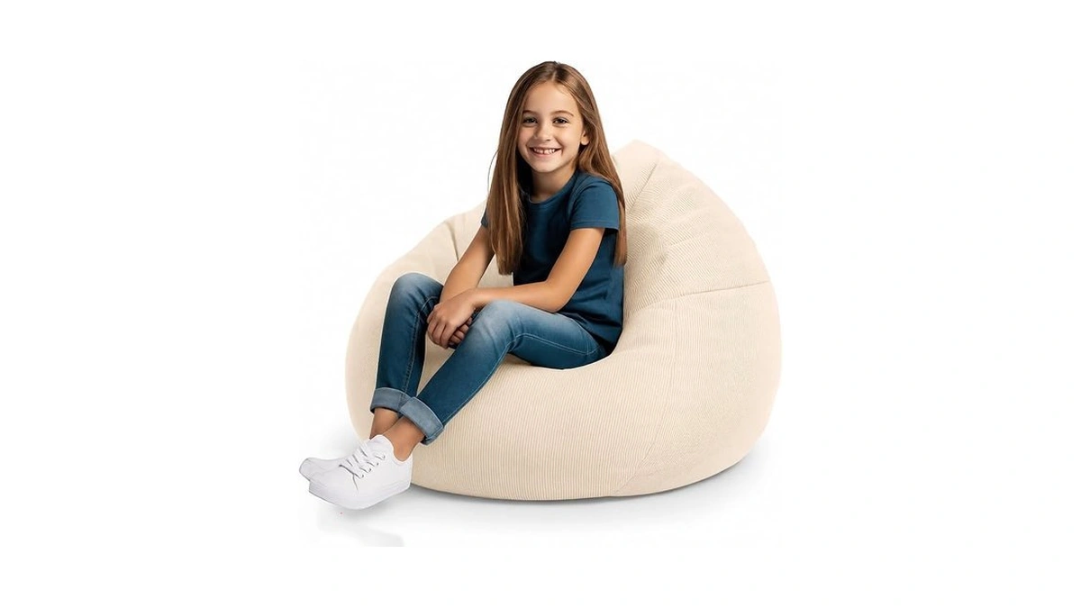 Stuffed Animal Bean Bag Storage Chair Cover (no Filler) Soft
