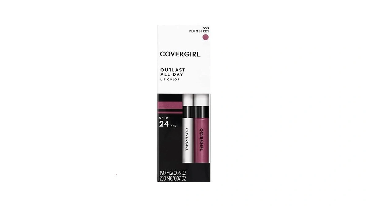 Covergirl Outlast All-day Lip Color With Topcoat, 559 Plum Berry