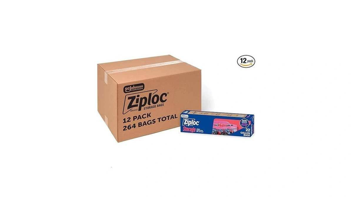 Ziploc Gallon Food Storage Bags, Bulk Storage Bags For Meal
