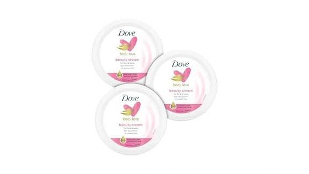Dove Body Love Beauty Cream, Lightweight, Fast-absorbing Face And Body