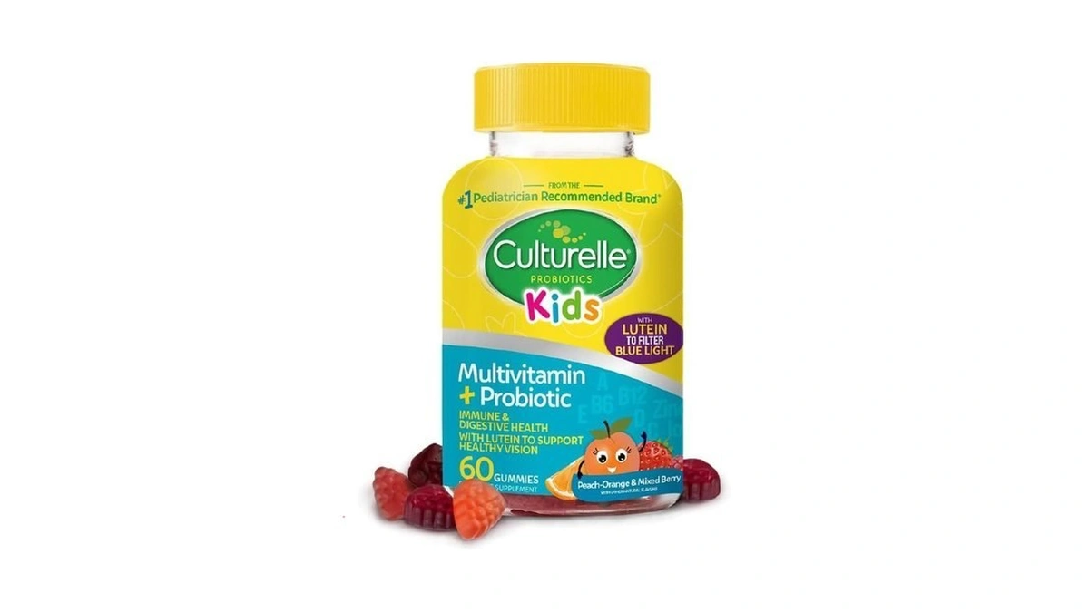Culturelle Kids Probiotic Gummies For Ages 2+ - Peach-orange &