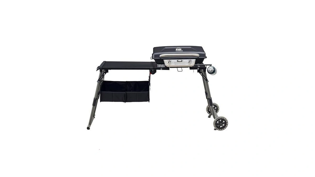 Cuisinart Prep βn Go Folding Gas Grill, Portable Stand-up Propane