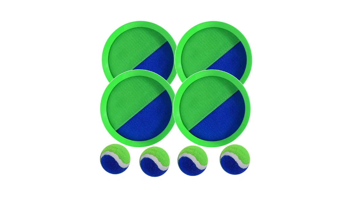 Appleround Toss And Catch Ball Set (hook And Loop), Kids