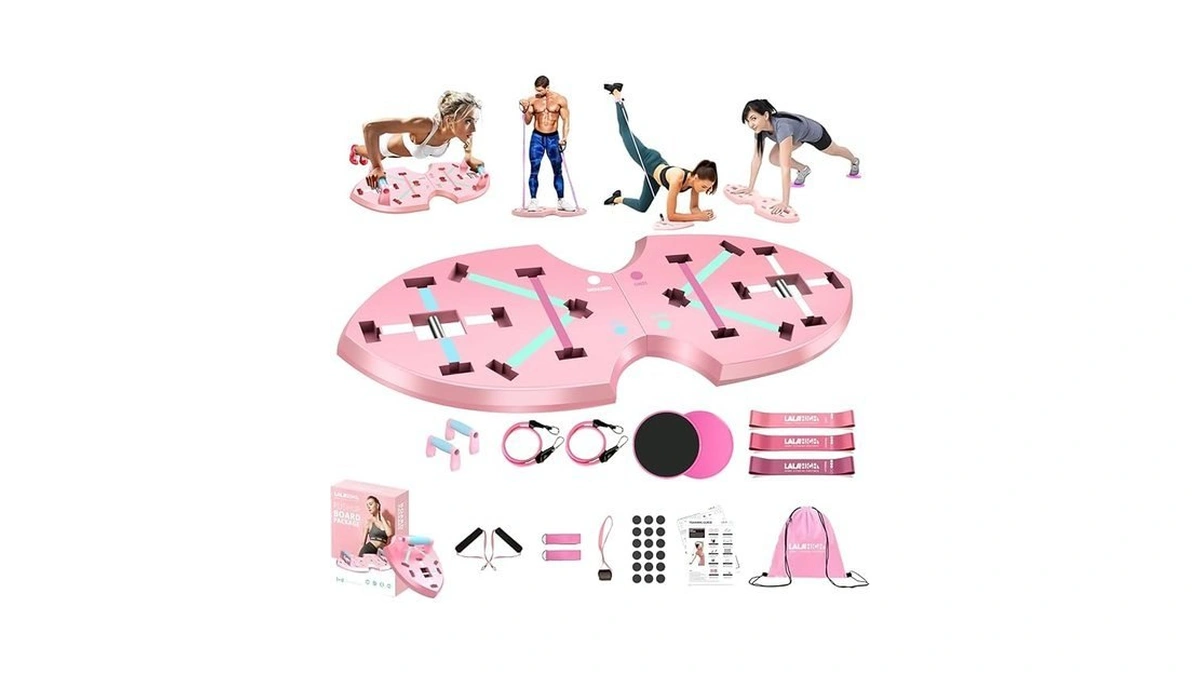 Lalahigh Push Up Board,36 In 1 Home Gym Equipment With