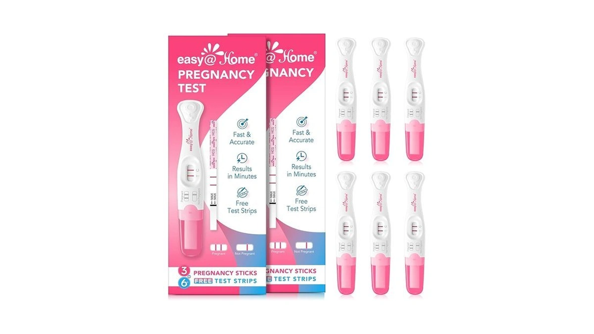 Easy@home Pregnancy Test Sticks: Reliable & Early Detection - Accurate