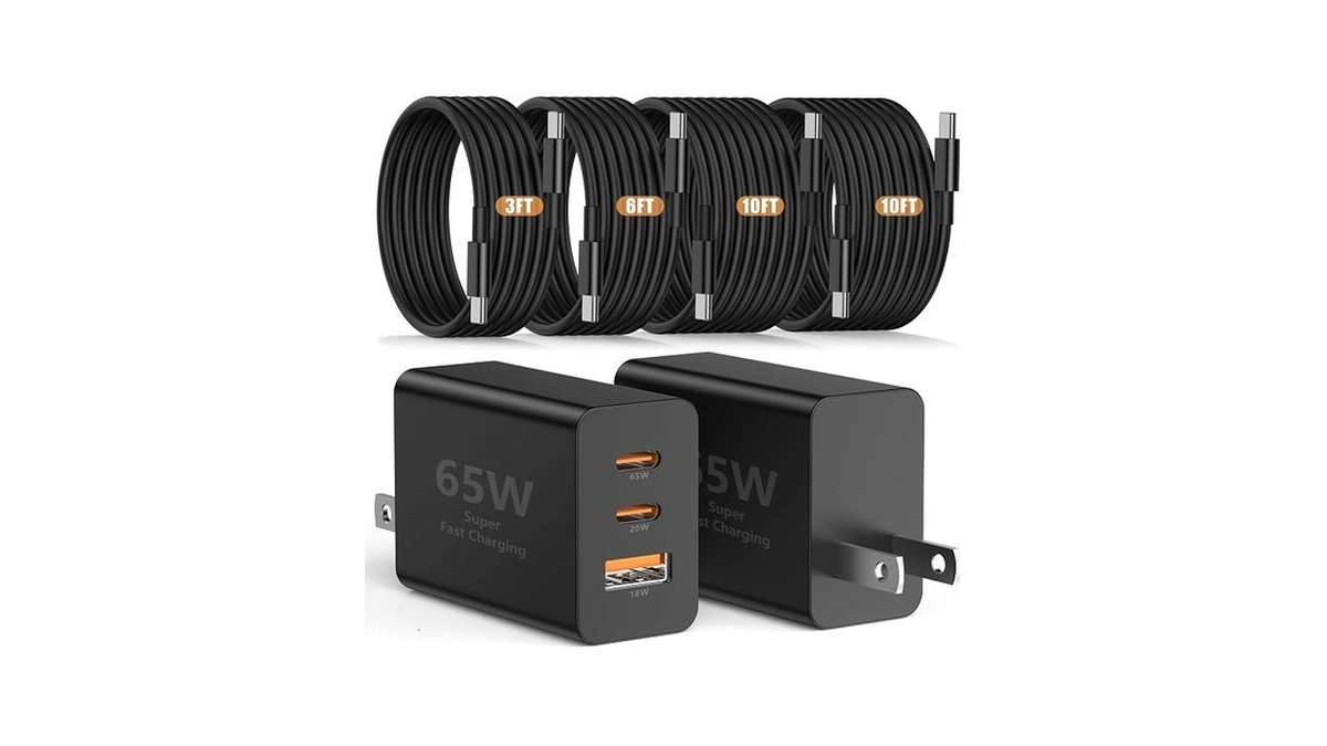 Susnwere 65w Usb C Wall Charger For Samsung S26 Ultra,3