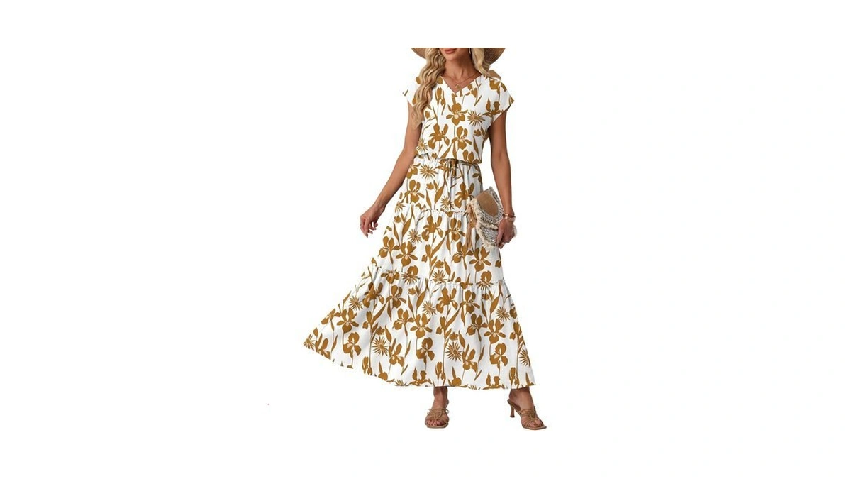 Lepunuo Two Piece Skirt Sets For Women Flowy Maxi Skirts