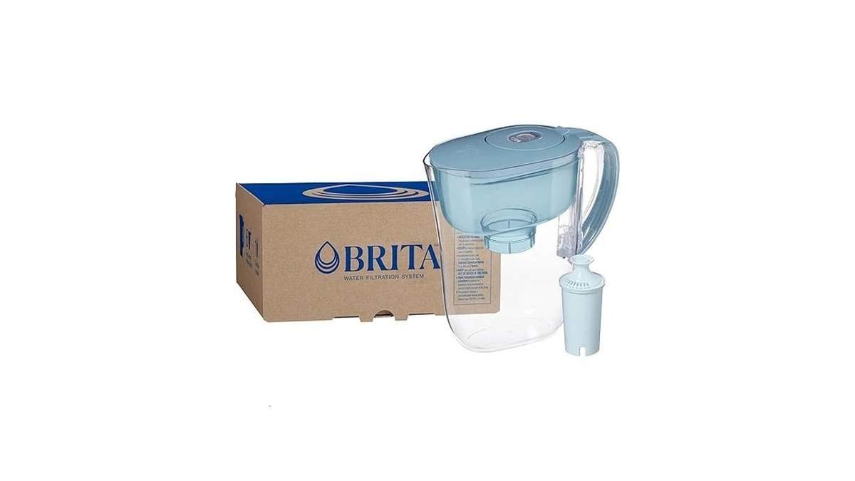 Brita Small 6-cup Water Filter Pitcher With Britaplus Filter, Wqa