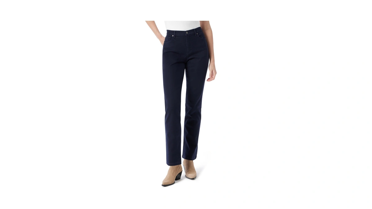 Gloria Vanderbilt Women's Amanda Classic High Rise Tapered Jean Standard,