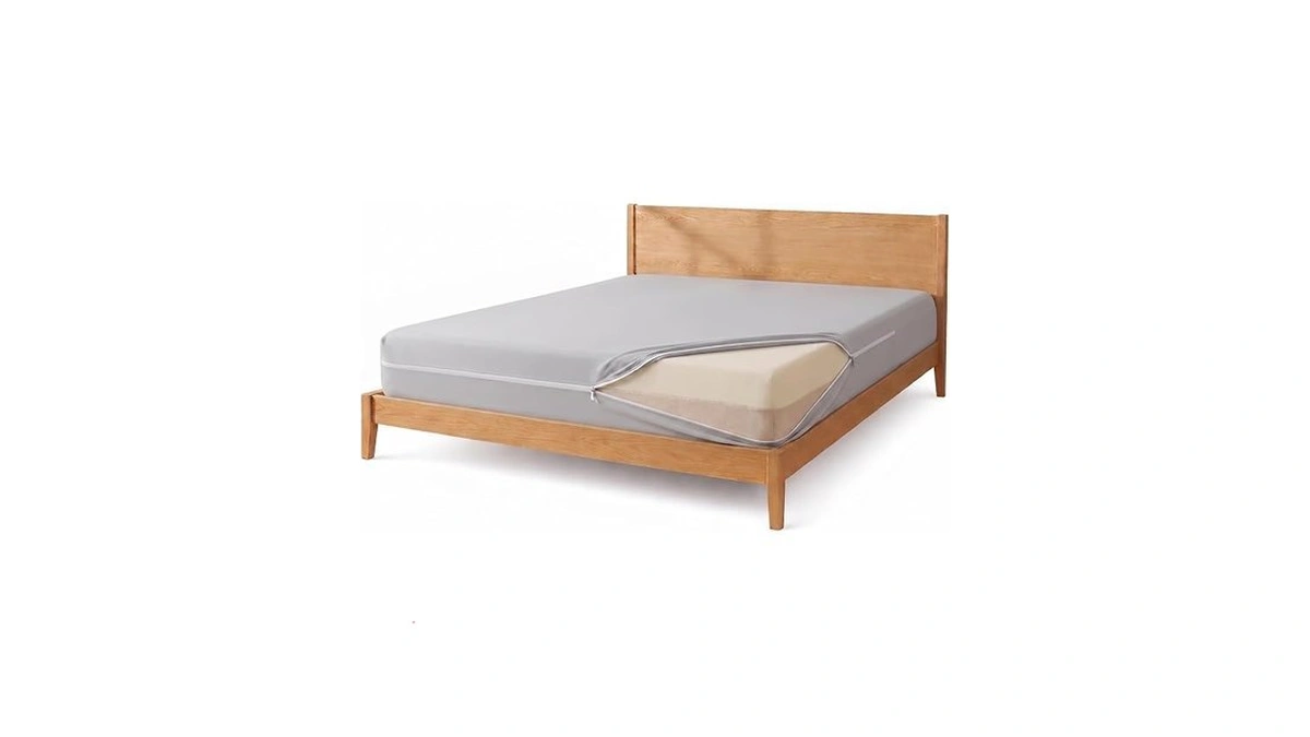 Zipper Fitted Sheet Full-xl Size, Soft Microfiber Mattress Cover, 12β
