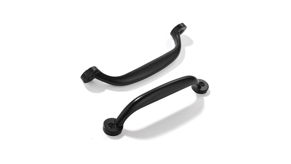 Cabdm 10 Pack 4 Inch Hole Center Matte Black Cabinet