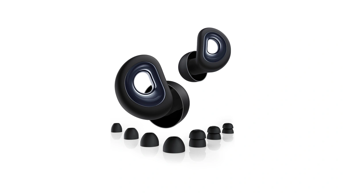 55db Noise Reduction Ear Plugs For Sleeping, Reusable Noise Cancelling