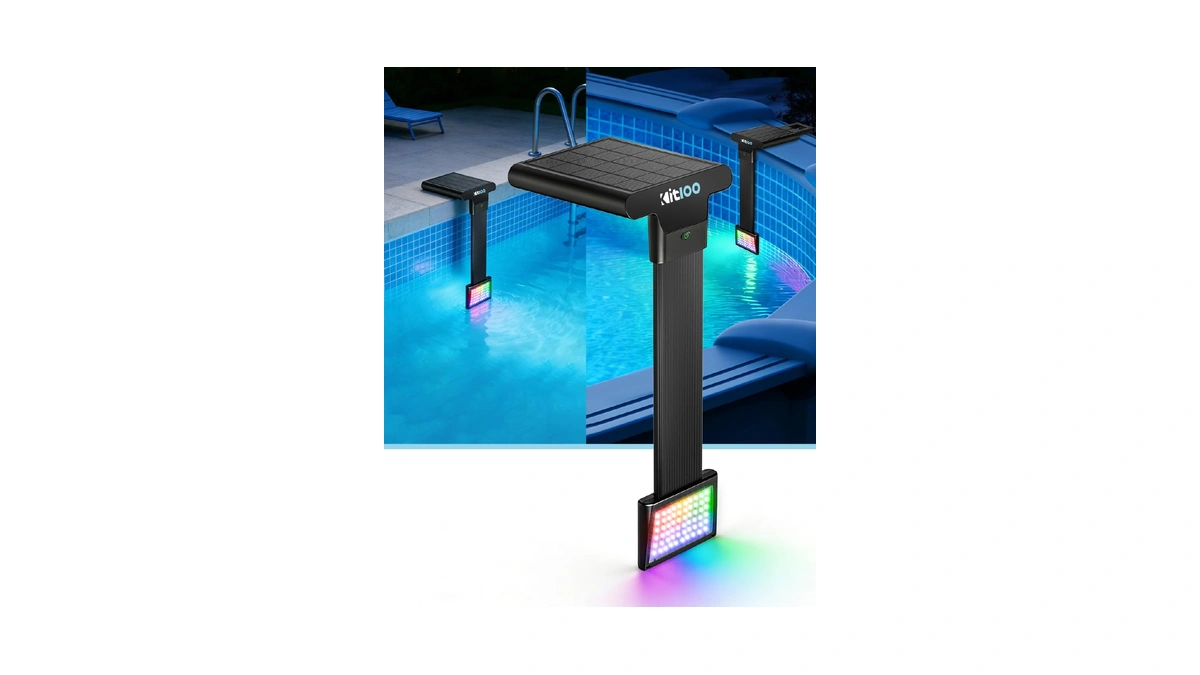 2026 Upgrade Solar Pool Lights Only For Inground Pool &
