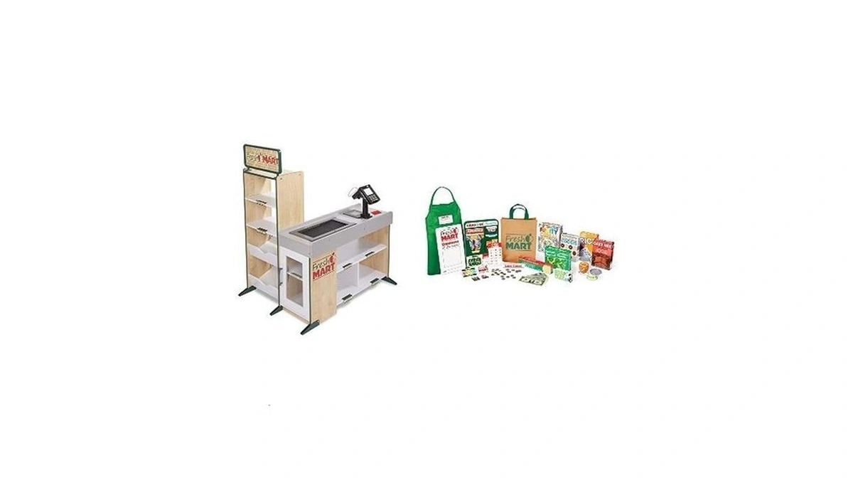 Melissa & Doug Fresh Mart Grocery Store With Scanner &