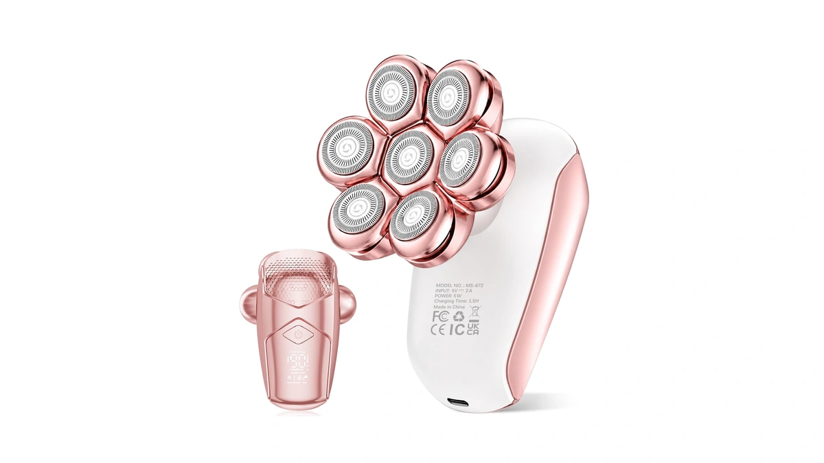 Shpavver Ethup Electric Razors For Women Legs: 7d Floating Head