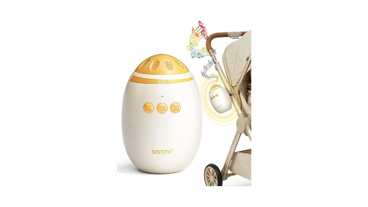 Baby Stroller Rocker With Adjustable Rocking Speed And 11 Soothing