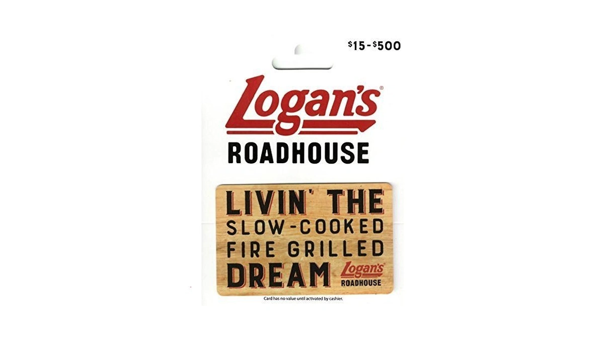 Logan's Roadhouse Physical Gift Card - $50