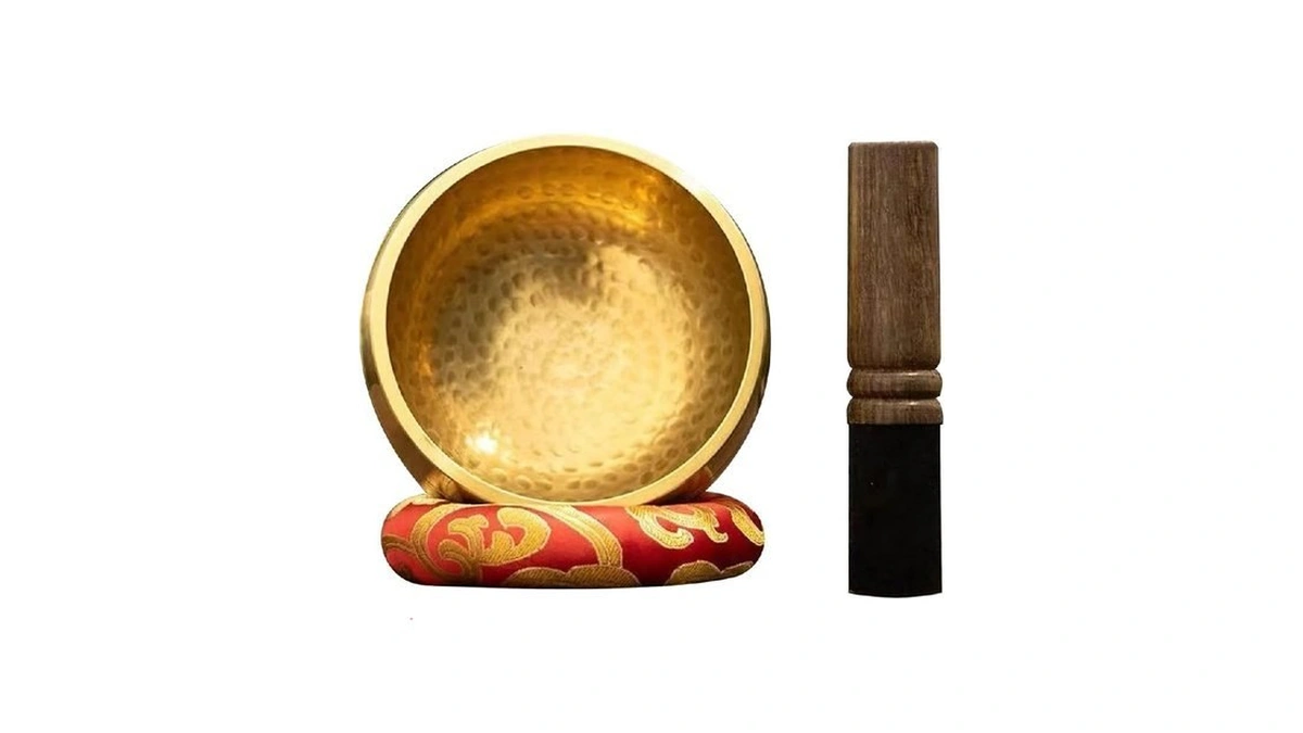 Xenavo Tibetan Singing Bowl Set, Healing Sound Bowl With Mallet