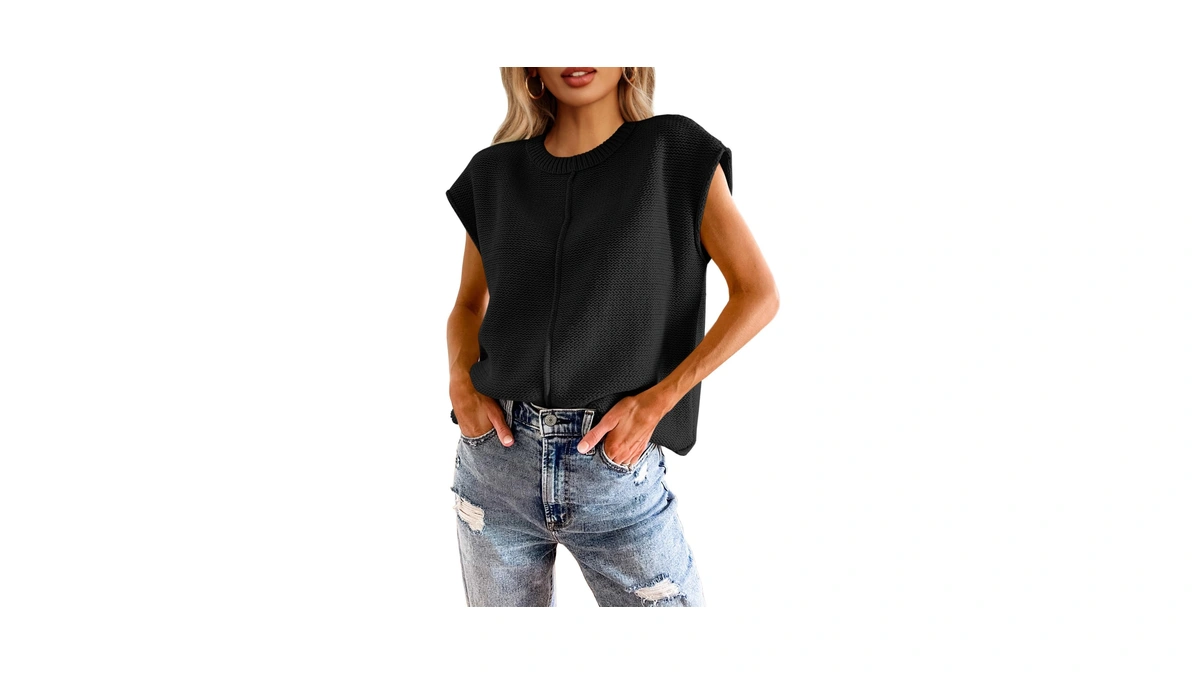 Saodimallsu Summer Tops For Women 2023 Casual Cap Sleeve Lightweight