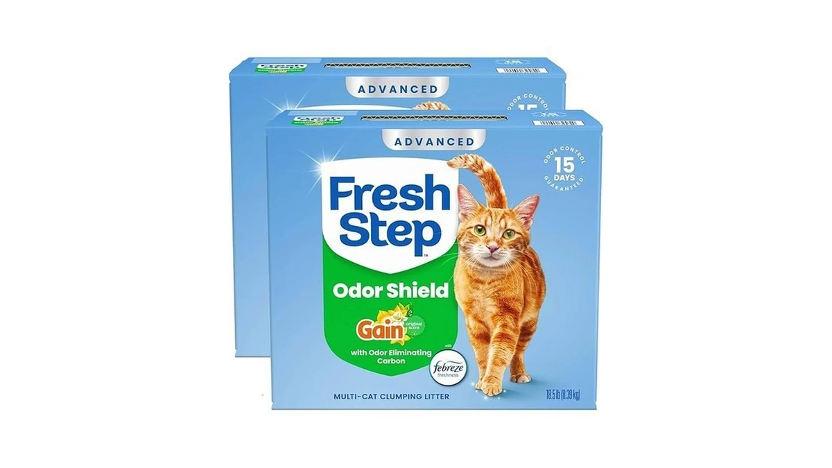 Fresh Step Advanced Odor Shield Multi Cat Clumping Litter With