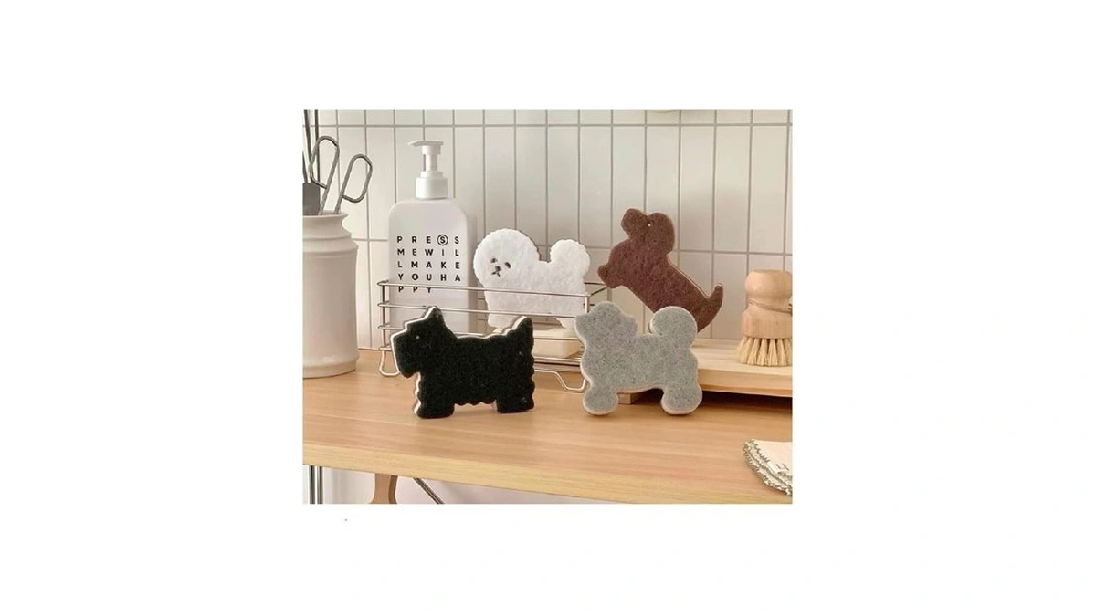 Cleaning Sponges Three-layer Kitchen Sponges Multi-use Dish Sponges For Kitchen
