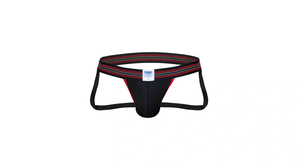 Bike Athletic Mesh Jockstrap | Breathable Mesh Pouch For Sweat