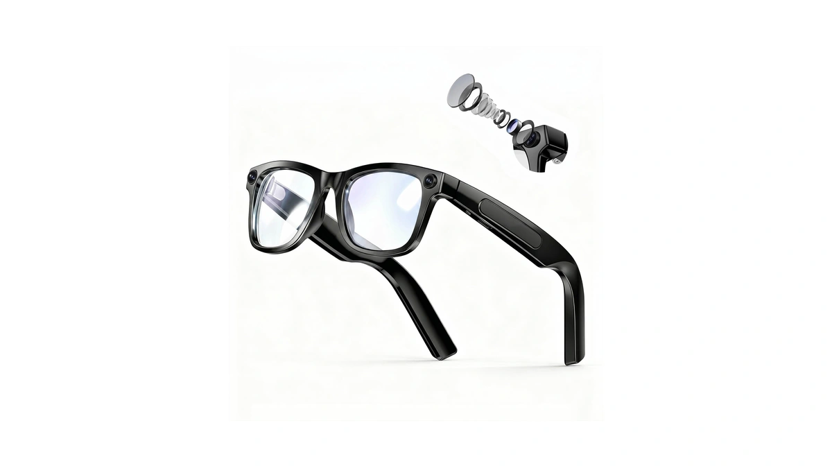Earlysincere 4k Video Recording Glasses With Eis Stabilization, Ai Smart