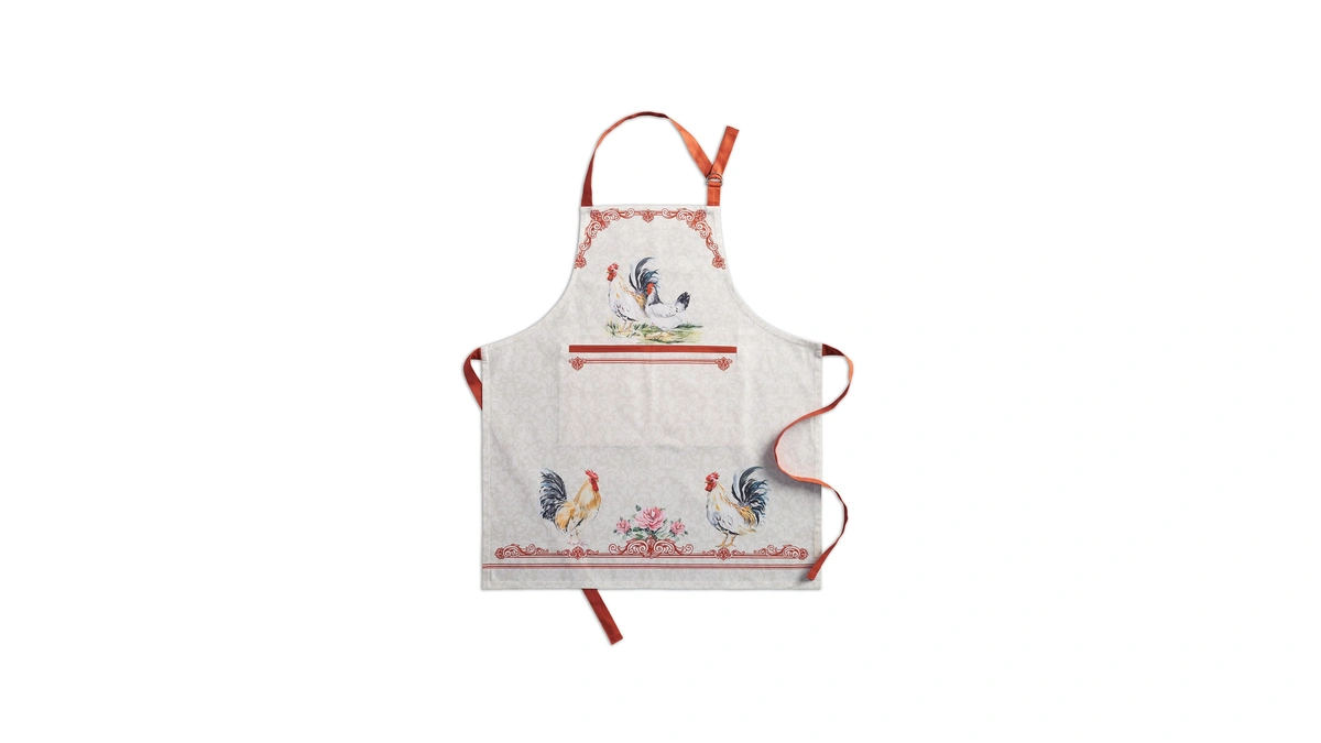 Maison D' Hermine Campagne 1 Piece 100% Cotton Apron With