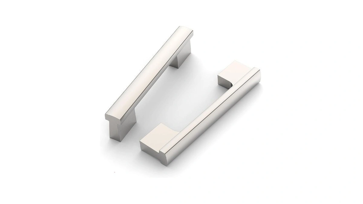 Romatee 10 Pack 3.75 Inch(96mm) Cabinet Pull Brushed Satin Nickel