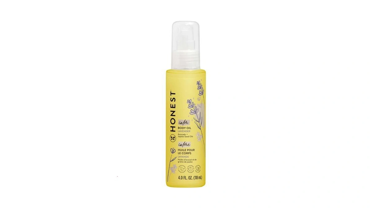 The Honest Company Lavender Infused Calming Body Oil Moisturize Nourish