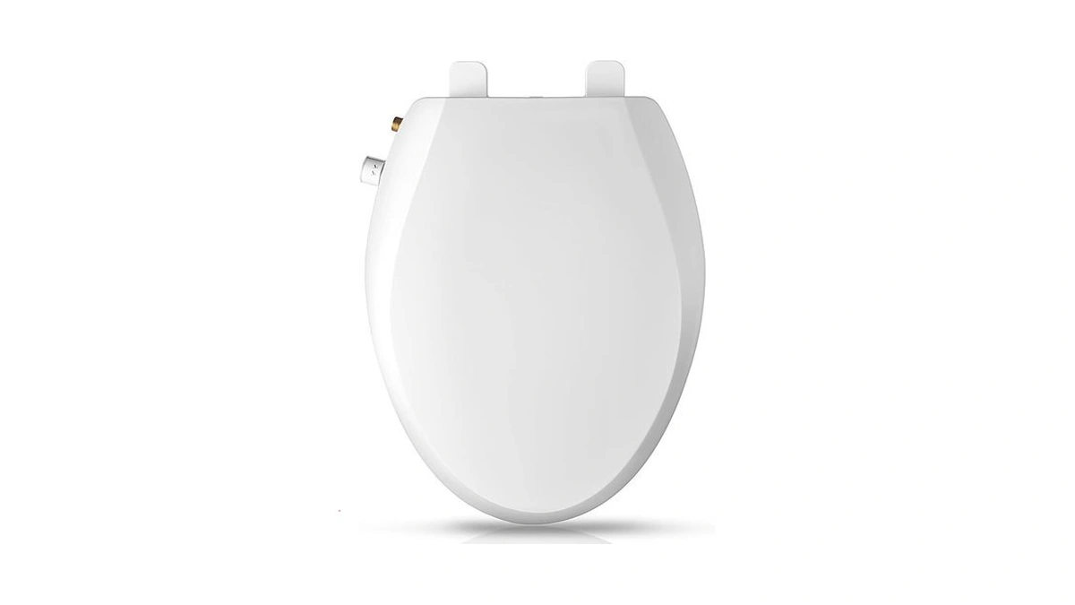 Clirass Elongated Bidet Toilet Seat With Quiet-close, Non-electric Bidet Mode