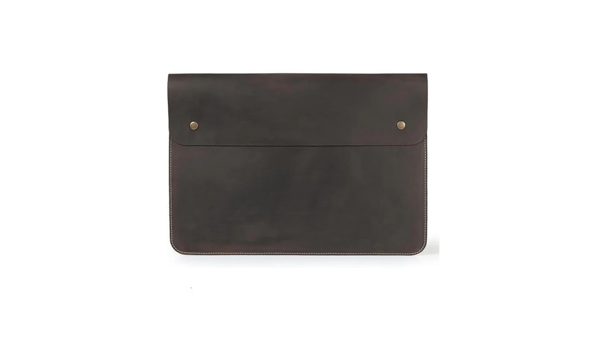 Megagear Top Grain Leather Macbook Bag Laptop Sleeve For Macbook