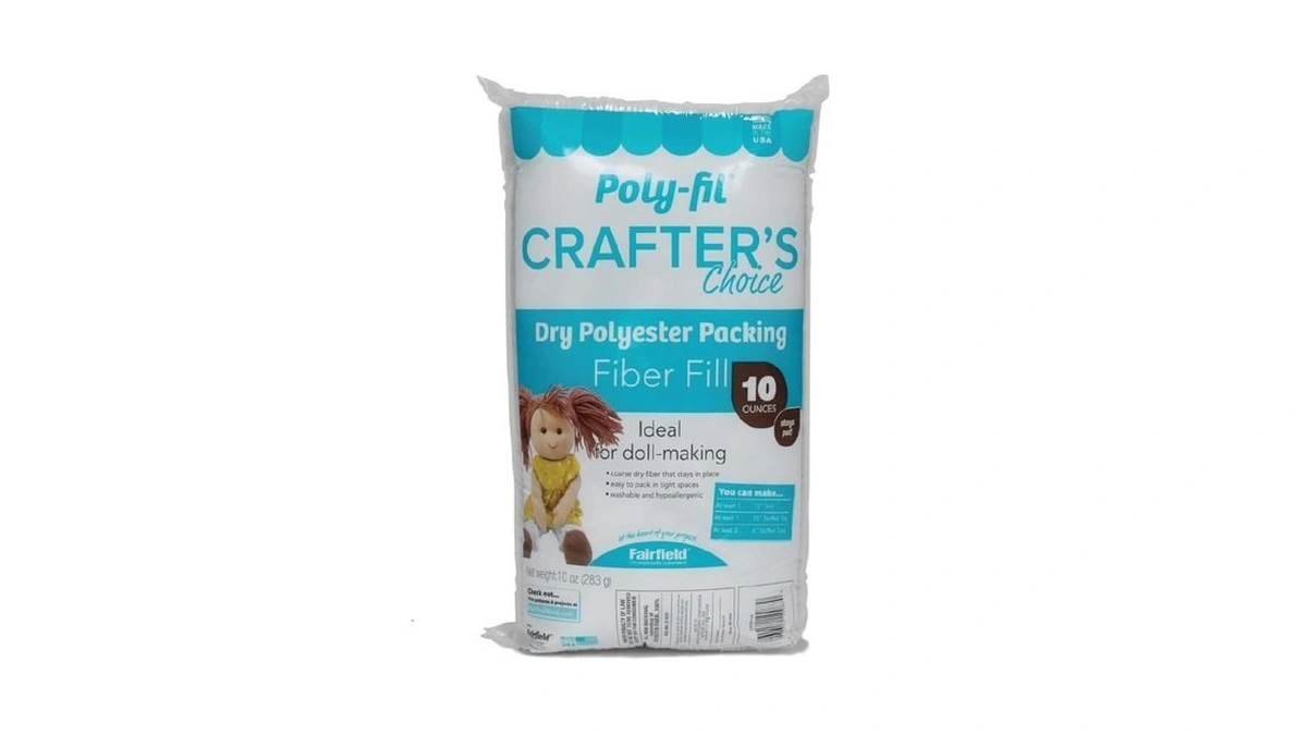 Poly-fil Fairfield Ccdf10 Crafter's Choice Dry Packing Fiber Fill 10