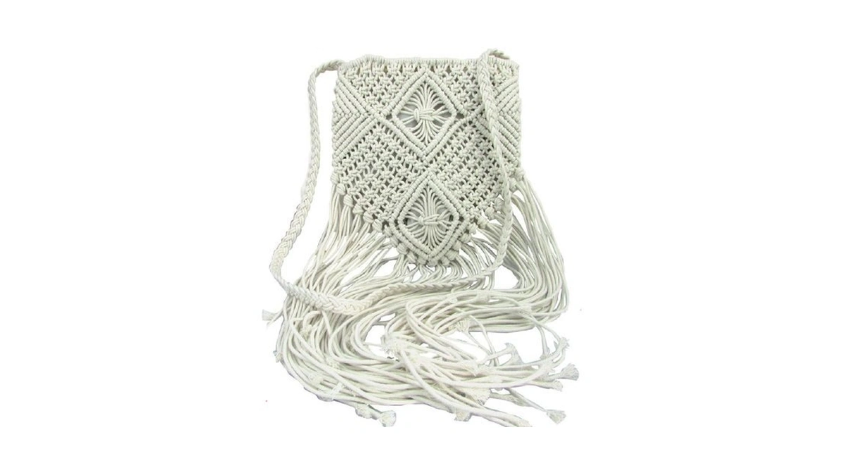 Donalworld Women Tassel Shoulder Bag Bohemian Beach Crochet Messenger Bags