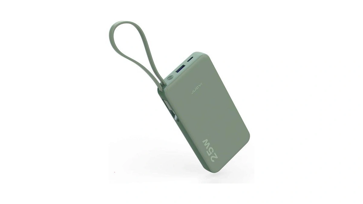 Juovi 25w Portable Charger, 10000mah Power Bank Fast Charging With