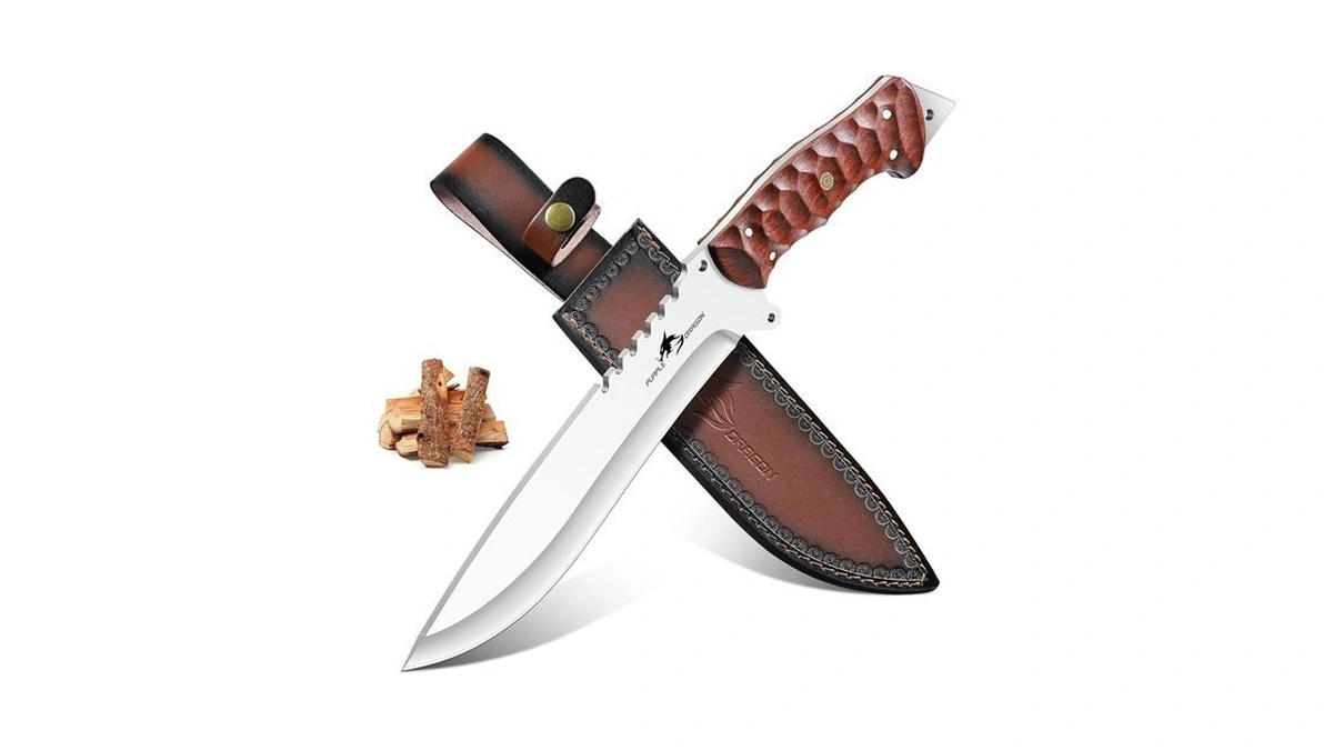 Purple Dragon Heavy Duty Machete - Forged From A Single