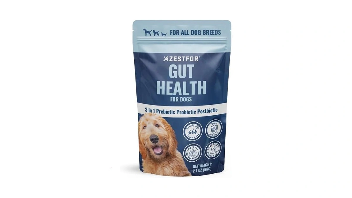 Azestfor Gut Health Supplement For Dogs – 3 In 1