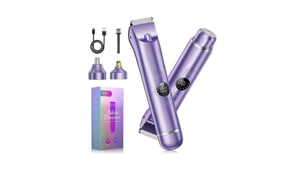4 In 1 Bikini Trimmer For Women, Electric Razors For