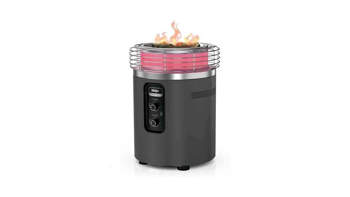 Ninja Fireside360β’ Outdoor Heater & Fire Pit | 3 Modes: