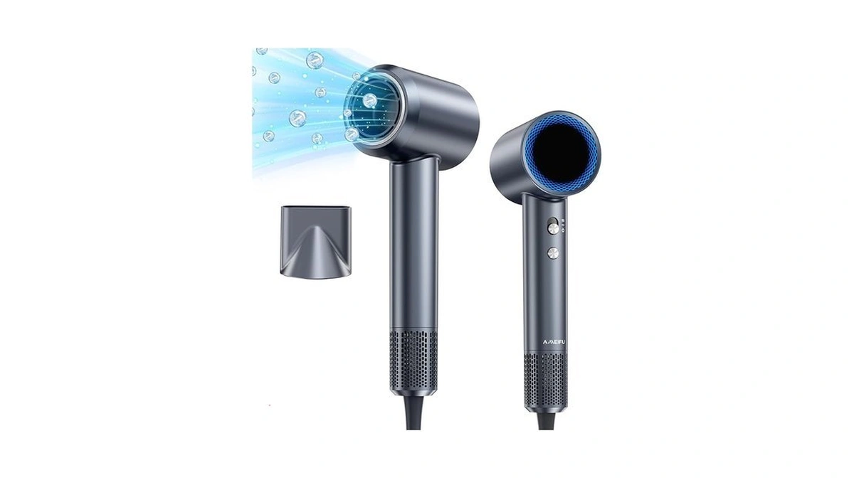 Hair Dryer, 150000 Rpm Professional High-speed Blow Dryer, Negative Ionic