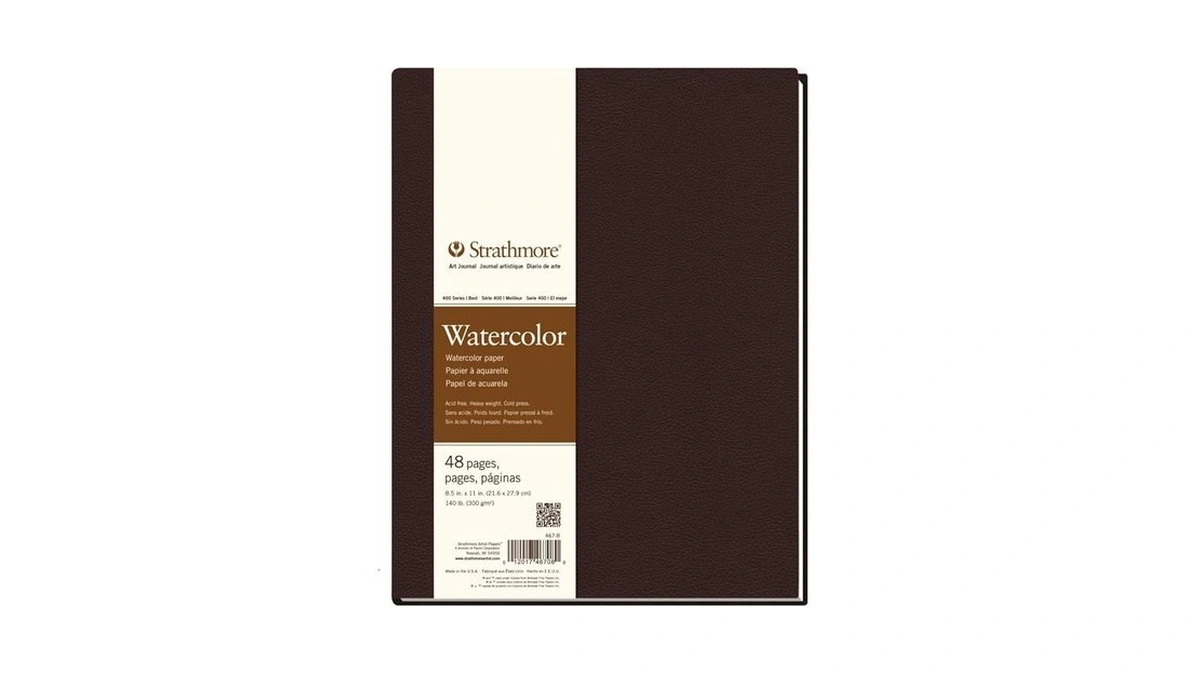 Strathmore (467-8 Str-467-8 48 Sheet No 140 Watercolor Art Journal,