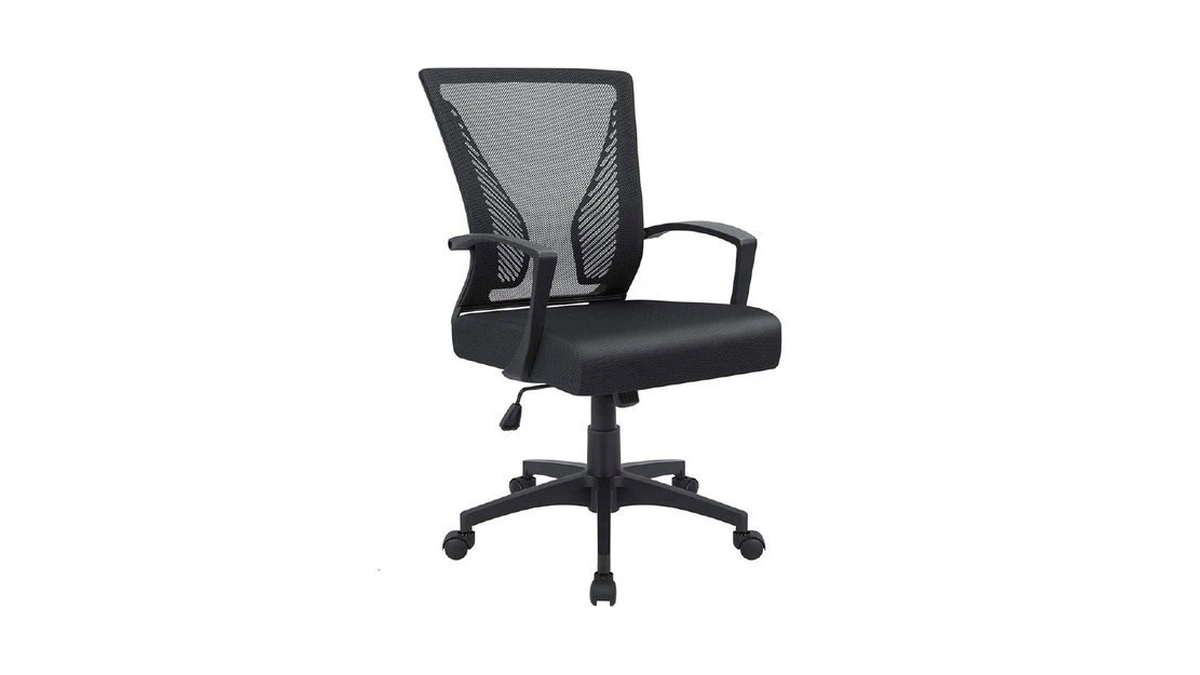 Furmax Office Chair Ergonomic Computer Desk Mesh Chair Mid Back