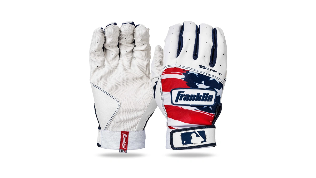Franklin Sports Classic Xt Batting Gloves, Pair - Usa -