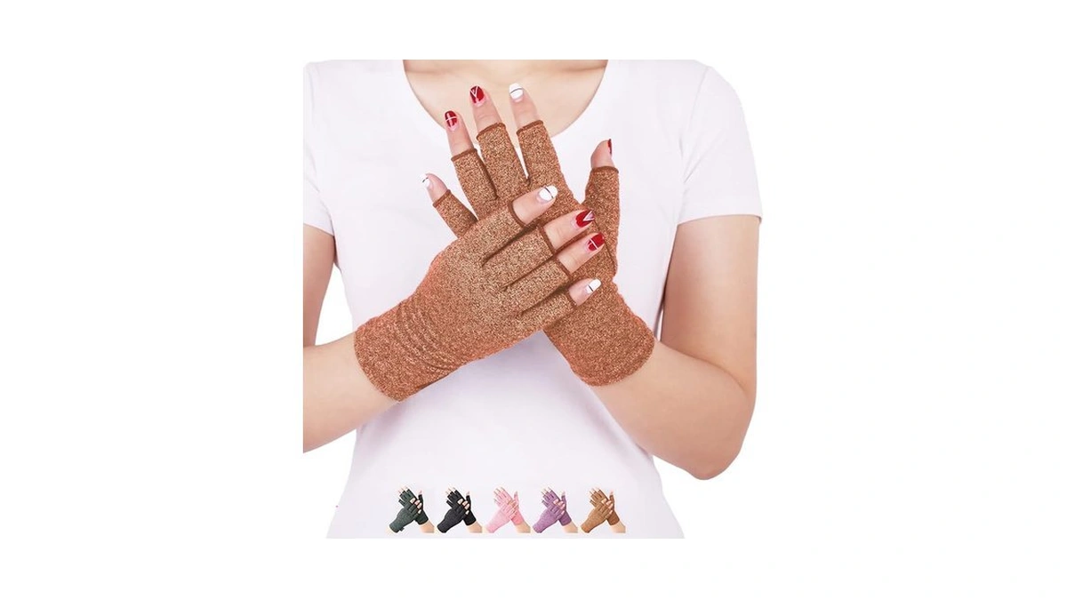 Disuppo Arthritis Compression Gloves Relieve Pain From Rheumatoid, Rsi,carpal Tunnel,