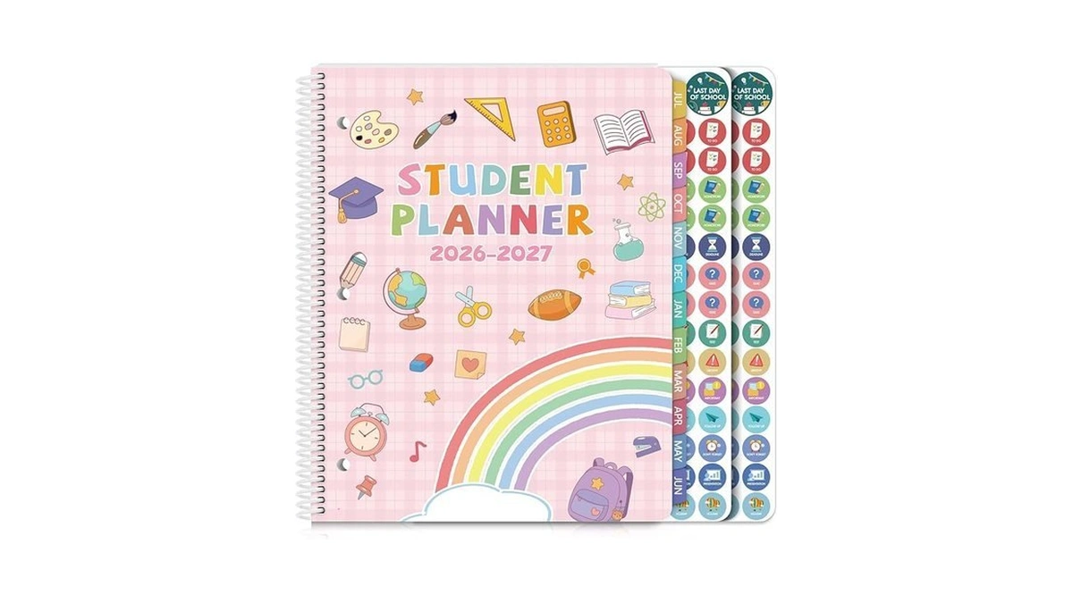 Konvinit Student Planner 2026-2027, 1.1" X 8.5" Academic Planner Calendar