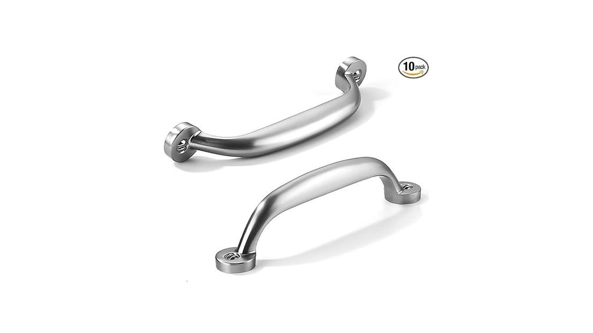 Cabdm 10 Pack 3-1/2 Inch Hole Center Brushed Satin Nickel