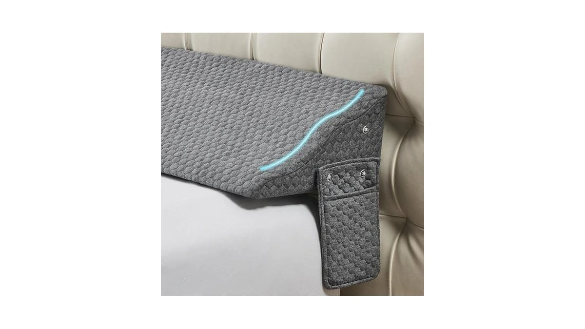 Yojoker Twin Size Bed Wedge Pillow For Headboard Gap, Wedge