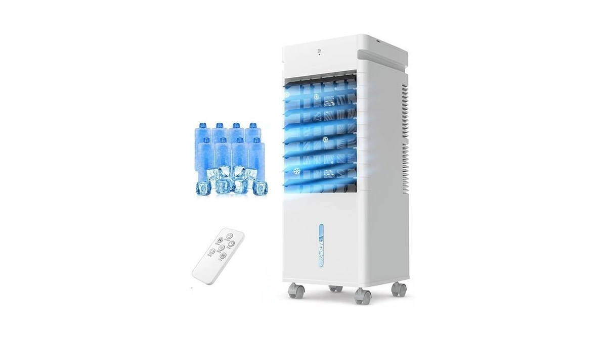 Portable Air Conditioners, 3 Wind Modes, 12 Speeds, 70° Oscillation,