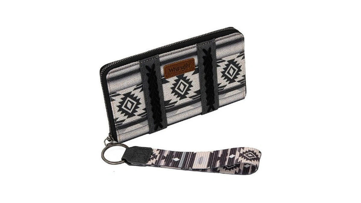 Montana West × Wrangler Wristlet Western Wallet Boho Aztec Credit
